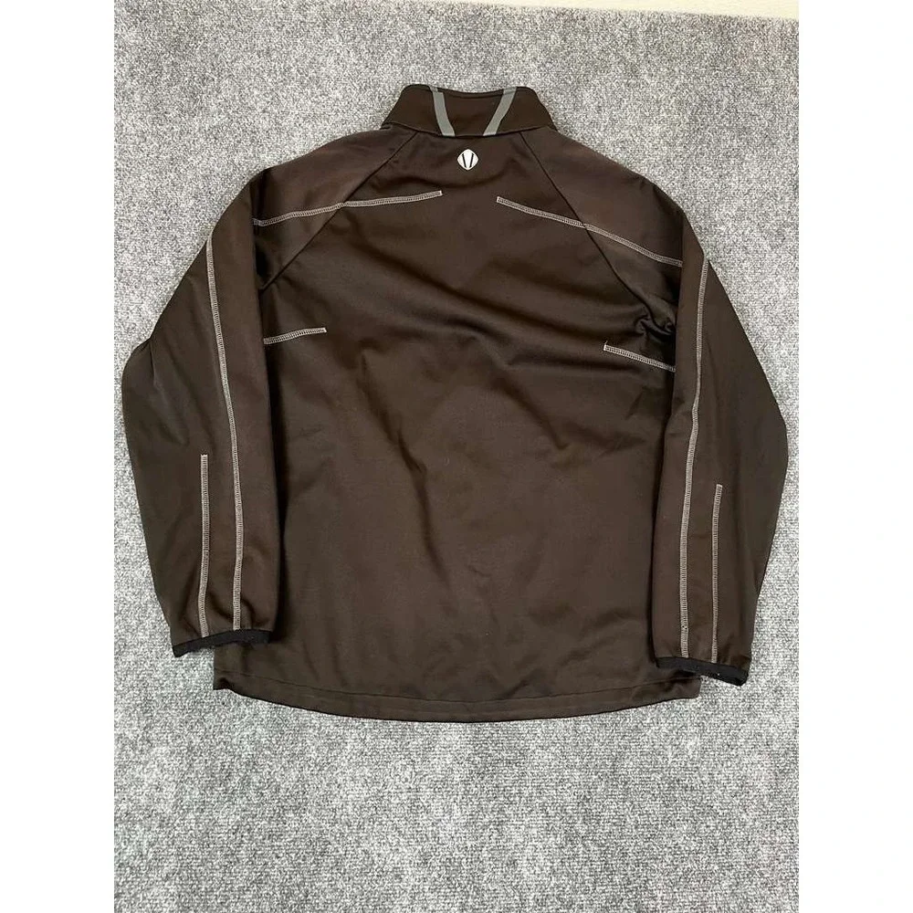 EUC‎ Sunice Chase Zephal Elite Waterproof Stretch Woven Jacket Mens Large Brown